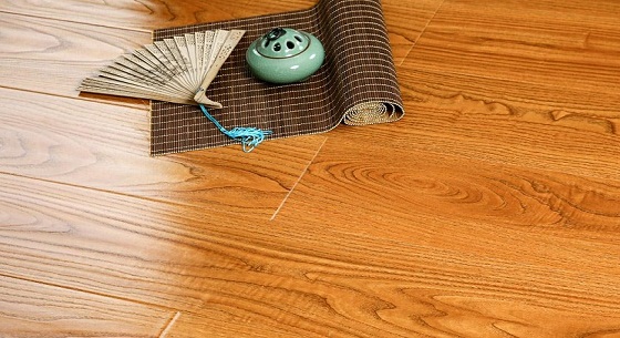 U Groove Hand Scraped Surface Laminate Flooring